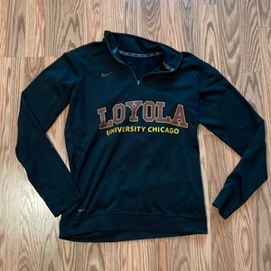 Loyola University Chicago Nike Drifit Quarter Zip
